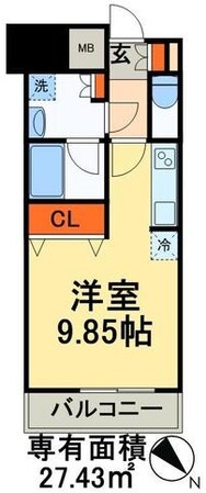 サンクレール荒川ブランガーデンの物件間取画像